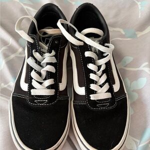 Vans Black and White Women's Sneakers